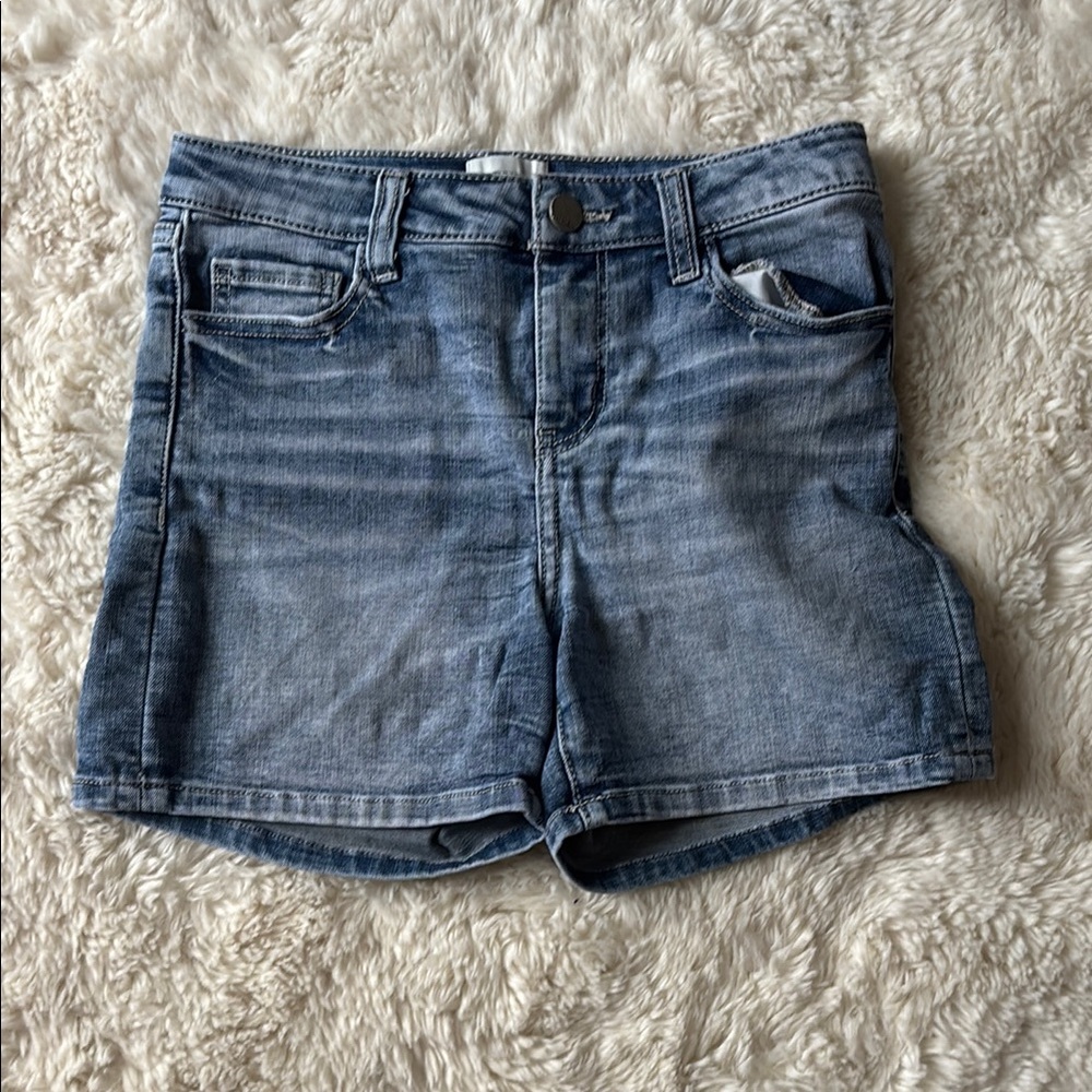 Denim Blue youth girls Shorts